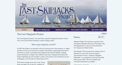 Desktop Screenshot of lastskipjacks.com